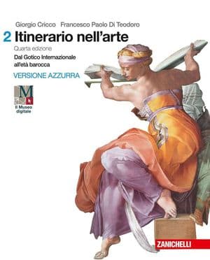 Copertina Itinerario Nell'Arte 4A Edizione Versione Azzurra - Volume 2 + Museo (Ldm)