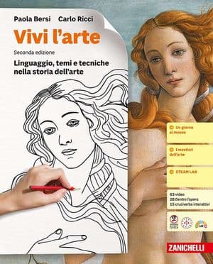 Copertina Vivi L'Arte 2Ed. - Volume Unico (Ldm)