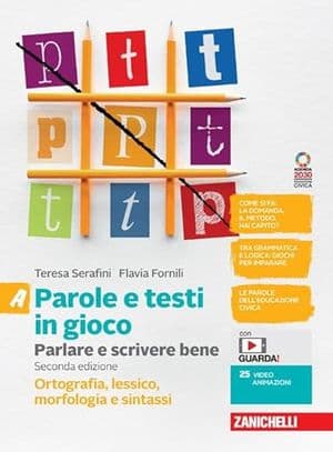 Copertina Parole E Testi In Gioco 2Ed - Confezione A + B + Quaderno (Ldm)
