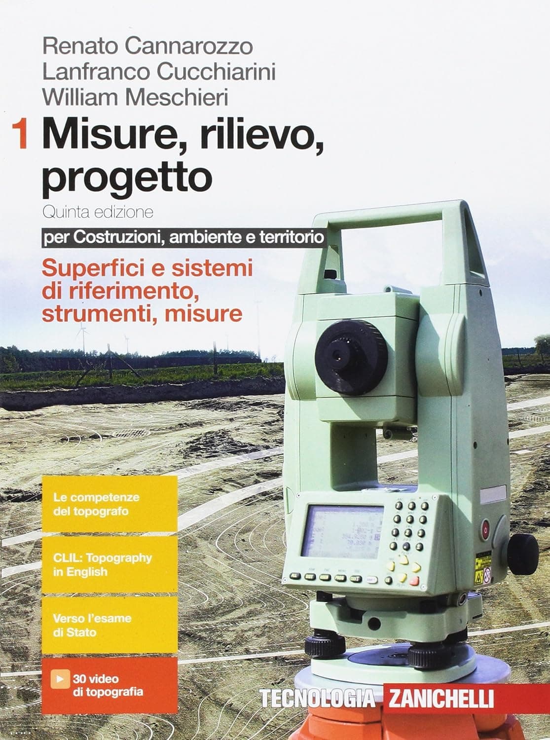 Misure, Rilievo, Progetto 1 5Ed  (Ld) - Per Costruzioni, Ambiente E Terr