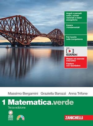 Copertina Matematica.Verde 3Ed. - Volume 1 (Ldm)