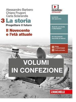 Copertina Storia (La). Progettare Il Futuro - Conf. Vol. 3 + Atlante Geostoria (Ldm)