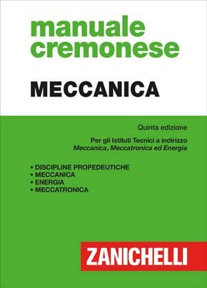 Copertina Manuale Cremonese Di Meccanica 5Ed.