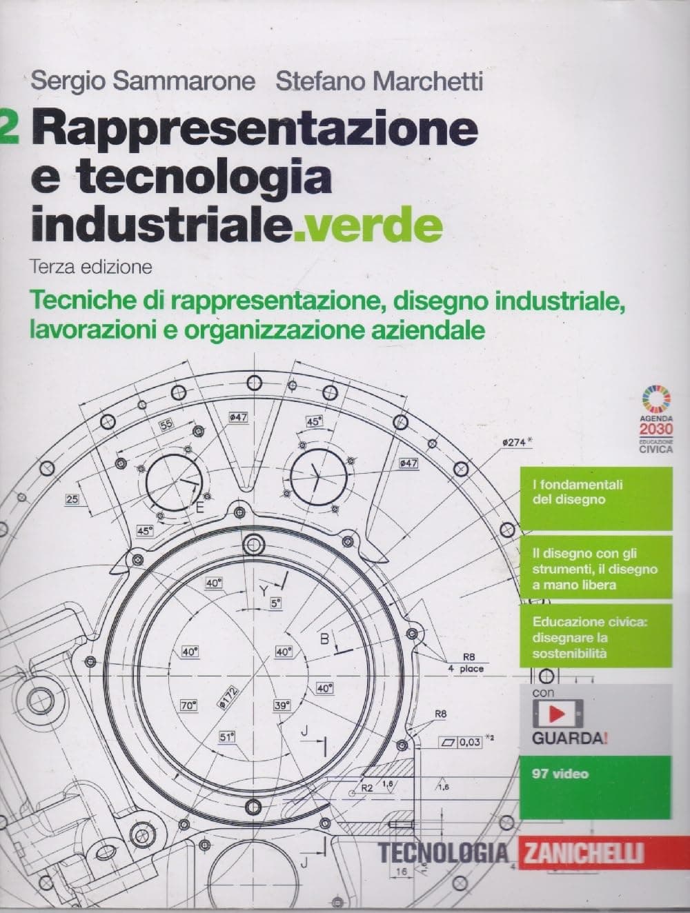 Rappresentazione E Tecnologia Industriale.Verde 3Ed - Volume 2 (Ldm)