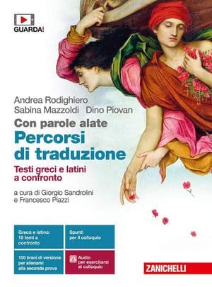 Copertina Con Parole Alate  - Perc. Di Traduzione  Testi Greci E Latini A Conf. (Ld)