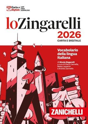 Copertina Zingarelli 2026 (Lo) - Versione Carta E Digitale