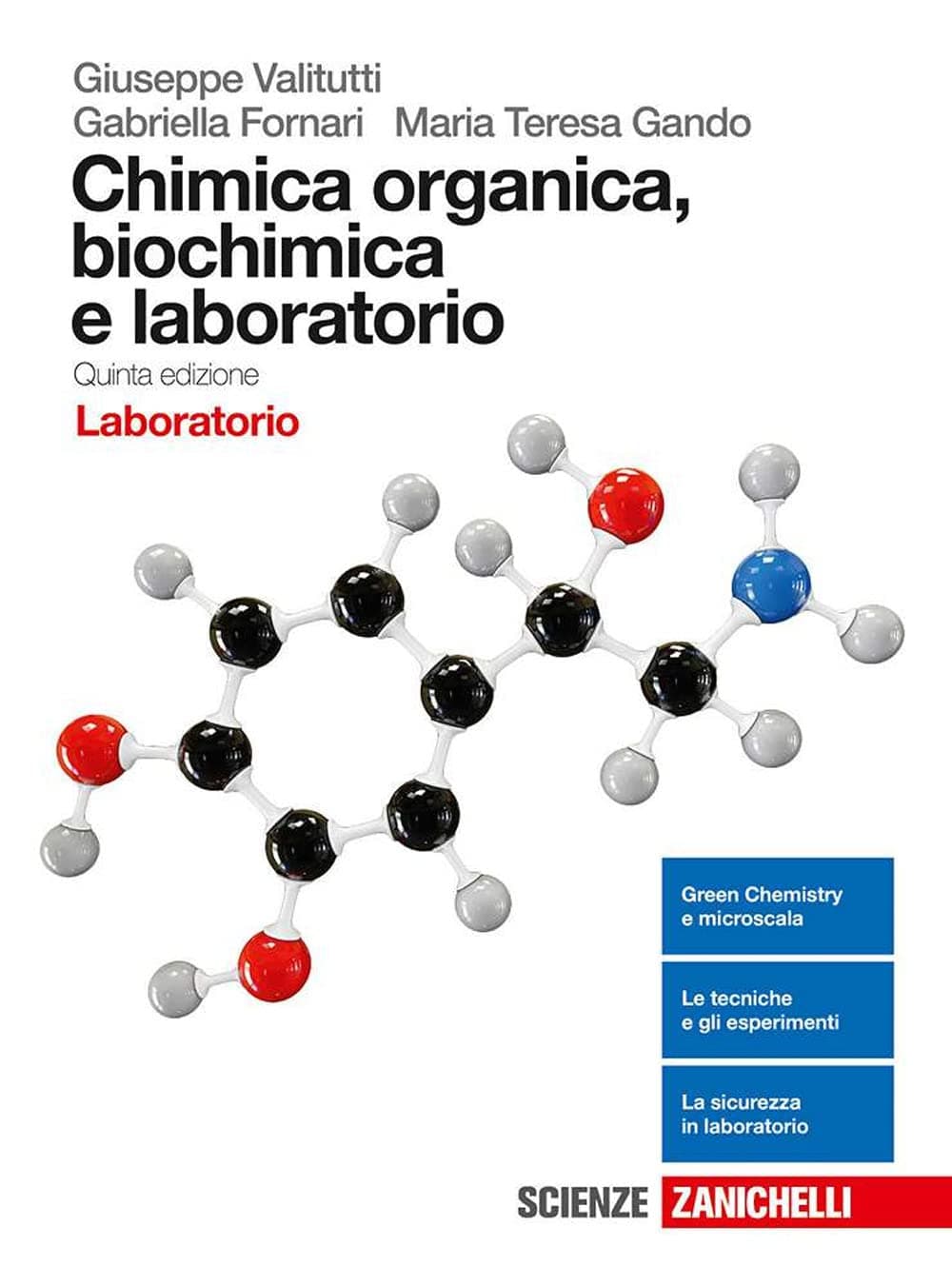 Chimica Organica, Biochimica E Laboratorio 5Ed  - Laboratorio (Ldm)