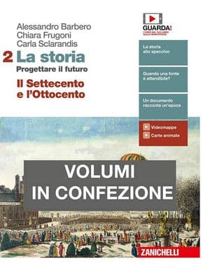Copertina Storia (La). Progettare Il Futuro - Conf. Vol. 2 + Atlante Geostoria (Ldm)