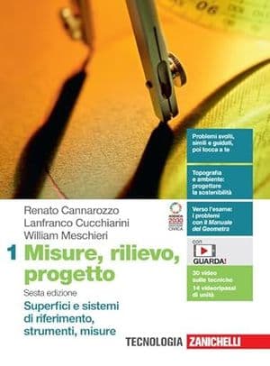 Copertina Misure, Rilievo, Progetto 6Ed - Volume 1 (Ldm)