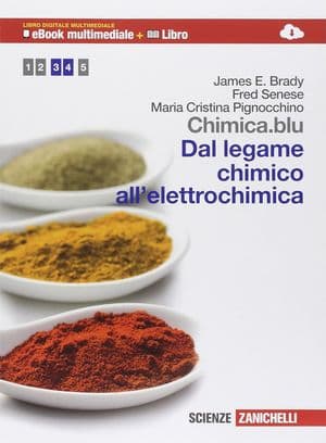 Copertina Chimica Blu - Dal Legame Chimico All'Elettrochimica Multimediale (Ldm)