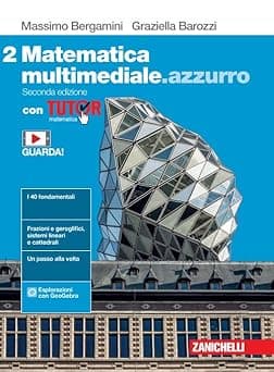 Copertina Matematica Multimediale.Azzurro 2Ed. - Vol. 2 Con Tutor (Ldm)