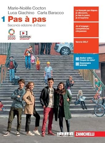Pas Ã Pas 2Ed. Di ÃTapes - Vol. 1 + Livret De Culture (Ldm)