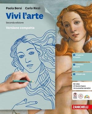 Copertina Vivi L'Arte 2Ed. - Volume Unico Versione Compatta (Ldm)