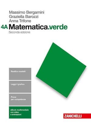 Copertina Matematica.Verde 2Ed. - Confezione 4 (Ldm)