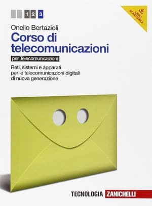 Copertina Corso Di Telecomunicazioni - Vol  3 + Risorse Scuolabook
