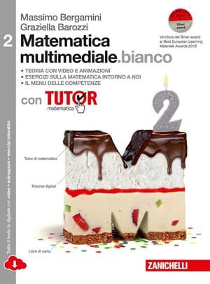 Copertina Matematica Multimediale Bianco - Volume 2 Con Tutor (Ldm)