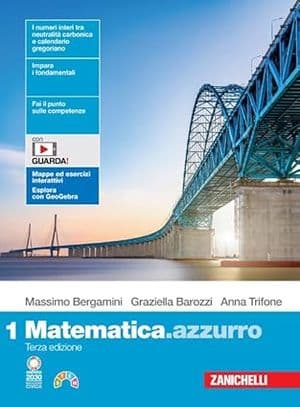 Copertina Matematica.Azzurro 3Ed. - Volume 1 (Ldm)