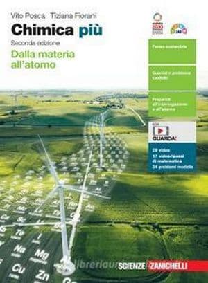 Copertina Chimica Piã 2Ed - Dalla Materia All'Atomo (Ldm)