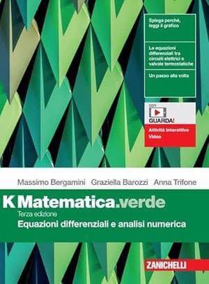 Copertina Matematica.Verde 3Ed. - Modulo K (Ldm)