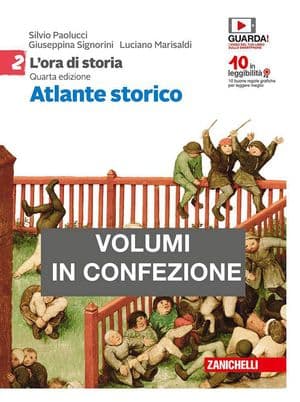 Copertina Ora Di Storia (L') - Confezione Volume 2 + Atlante Storico (Ldm)