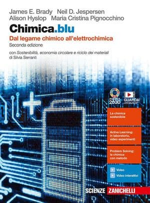 Copertina Chimica.Blu 2Ed. - Dal Legame Chimico All'Elettrochimica (Ldm)