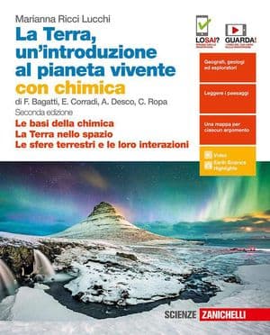 Copertina Terra, Un'Introd. Al Pianeta Vivente (La) - Vol. Primo Biennio + Chim. (Ldm)