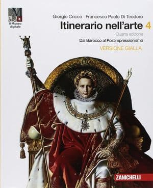 Copertina Itinerario Nell'Arte 4A Edizione Versione Gialla - Volume 4 Con Museo (Ldm)