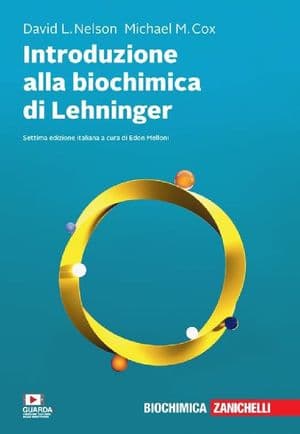 Copertina Introduzione Alla Biochimica Di Lehninger