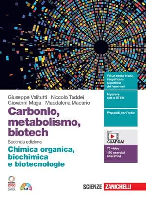 Copertina Carbonio, Metabolismo, Biotech 2Ed. (Ldm)