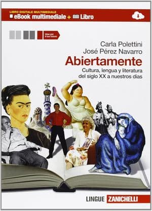 Copertina Abiertamente. Volume 2 Libro Digitale Multimediale