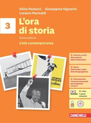 Copertina Ora Di Storia 5Ed. (L') - Confezione Vol. 3 + Atlante Storico (Ldm)