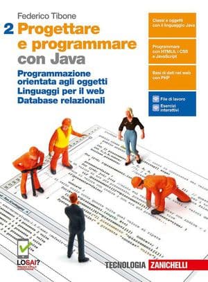 Copertina Progettare E Programmare  - Vol. 2 Con Java (Ldm)