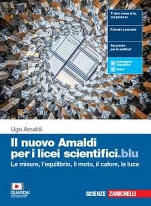 Copertina Nuovo Amaldi Per I Licei Scientifici.Blu (Il) - Vol. Primo Biennio (Ldm)
