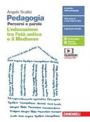 Copertina Pedagogia. Percorsi E Parole - Volume Unico Primo Biennio (Ldm)