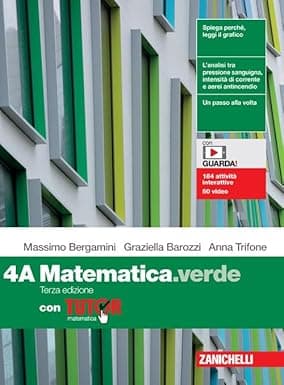 Copertina Matematica.Verde 3Ed - Confezione 4A+4B Con Tutor (Ldm)