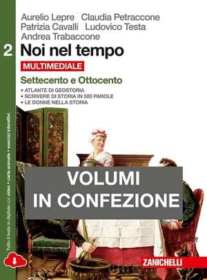 Copertina Noi Nel Tempo - Confezione Volume 2 + Atlante Di Geostoria Multimediale (Ldm)