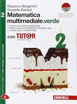 Copertina Matematica Multimediale Verde - Volume 2 Con Tutor (Ldm)