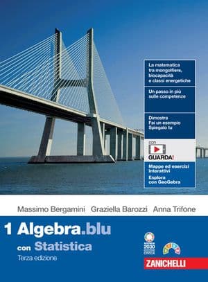Copertina Matematica.Blu 3Ed. - Volume Algebra 1 Con Statistica (Ldm)