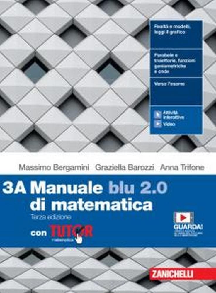 Manuale Blu 2.0 Di Matematica 3Ed. - Conf. 3 Con Tutor (Ldm)