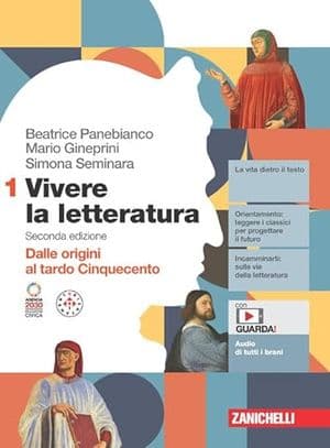 Copertina Vivere La Letteratura 2Ed. - Vol. 1 (Ldm)