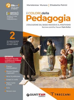 Copertina Colori Della Pedagogia 2 Biennio + Saperi Fondamentali