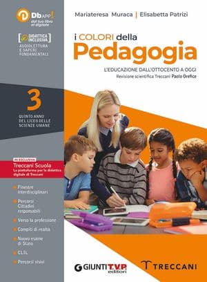 Copertina Colori Della Pedagogia 3 + Saperi Fondamentali