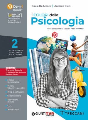 Copertina Colori Della Psicologia 2 Biennio