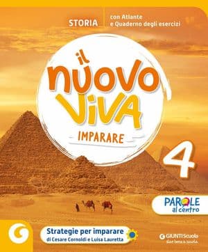 Copertina Nuovo Viva Imparare Cl. 4  Antropologico