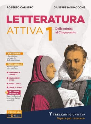 Copertina Letteratura Attiva 1 + Palestra Scrittura + Divina Commedia