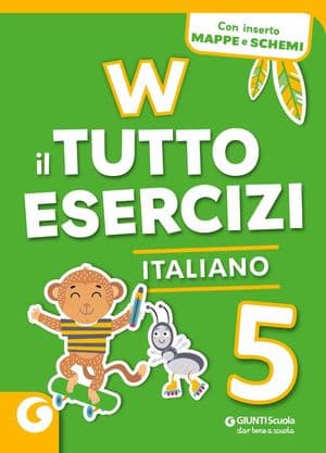 Copertina W Il Tutto Esercizi Italiano 5