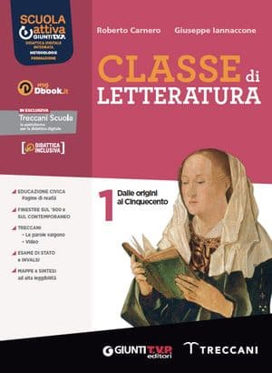 Copertina Classe Di Letteratura 1 + Scrittura