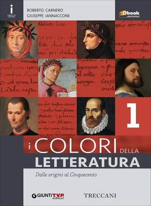 Copertina Colori Della Letteratura 1 + Quaderno + Divina Commedia
