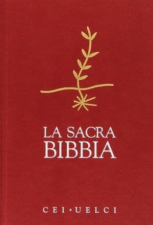 Copertina Sacra Bibbia (Cei - Uelci) Nuova Ed. 2008