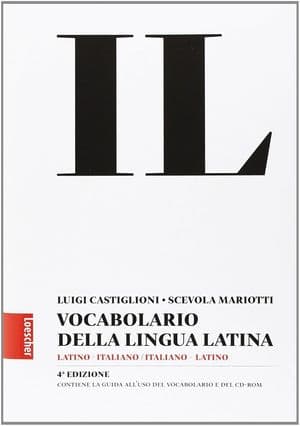 Copertina Vocabolario Della Lingua Latina
